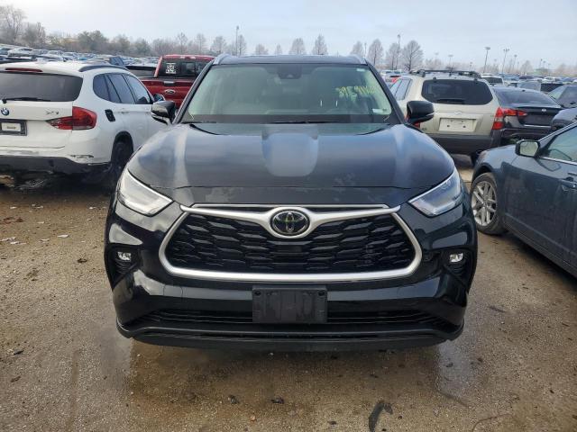5TDGZRBHXMS541524 - 2021 TOYOTA HIGHLANDER XLE BLACK photo 5