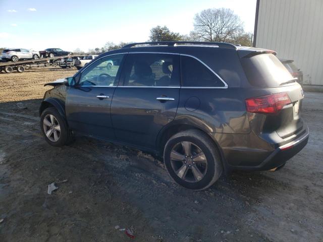 2HNYD2H30DH507476 - 2013 ACURA MDX TECHNOLOGY GRAY photo 2