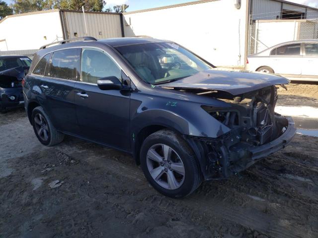 2HNYD2H30DH507476 - 2013 ACURA MDX TECHNOLOGY GRAY photo 4