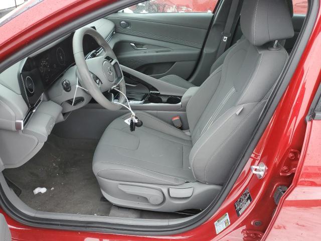 KMHLS4AG1PU430001 - 2023 HYUNDAI ELANTRA SEL RED photo 7