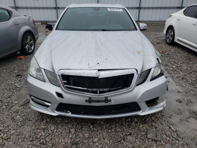 WDDHF8JB7DA727321 - 2013 MERCEDES-BENZ E 350 4MATIC SILVER photo 5