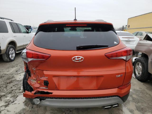 KM8J33A20HU372029 - 2017 HYUNDAI TUCSON LIMITED ORANGE photo 6