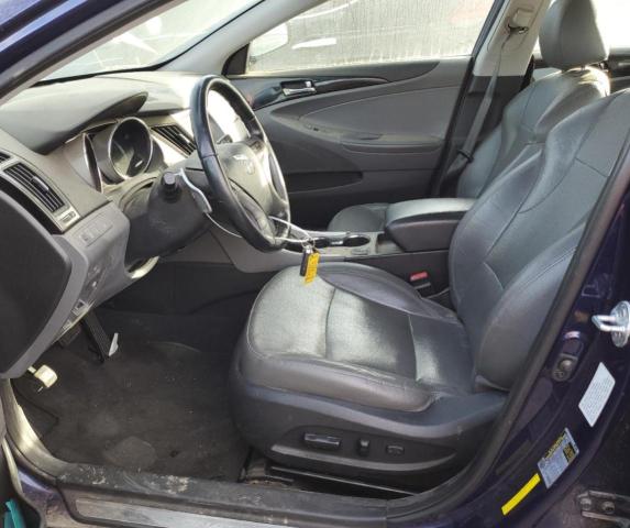 5NPEC4AB6EH849712 - 2014 HYUNDAI SONATA SE PURPLE photo 7