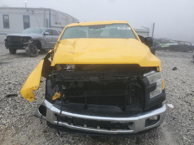 1FTFX1EF3FKE11835 - 2015 FORD F150 SUPER CAB YELLOW photo 5