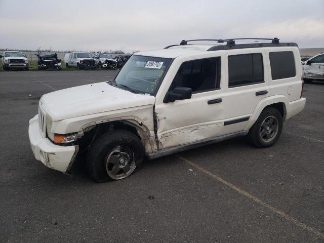 1J8HH48NX6C210981 - 2006 JEEP COMMANDER WHITE photo 1