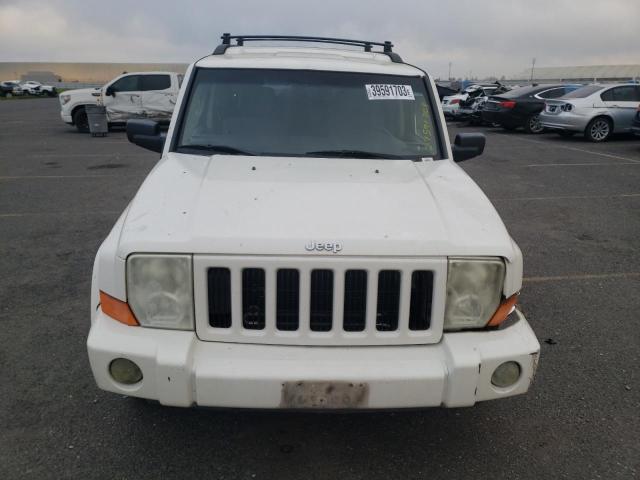 1J8HH48NX6C210981 - 2006 JEEP COMMANDER WHITE photo 5