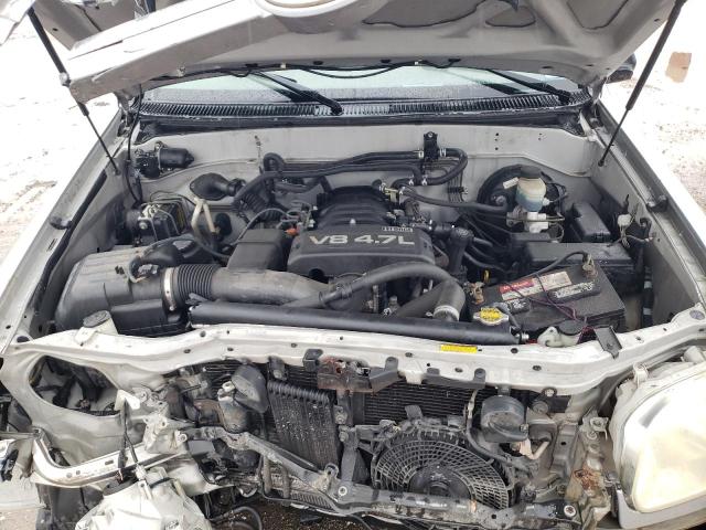 5TDZT38A27S294389 - 2007 TOYOTA SEQUOIA LIMITED SILVER photo 12