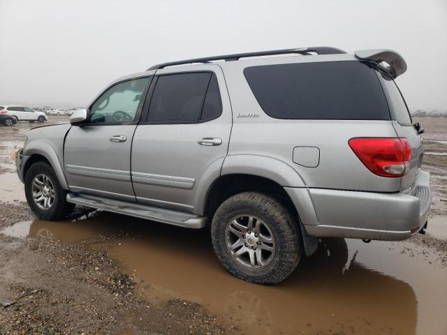 5TDZT38A27S294389 - 2007 TOYOTA SEQUOIA LIMITED SILVER photo 2