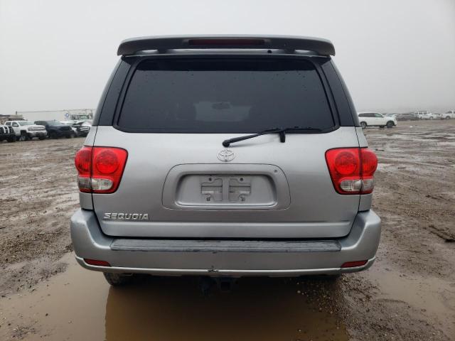 5TDZT38A27S294389 - 2007 TOYOTA SEQUOIA LIMITED SILVER photo 6