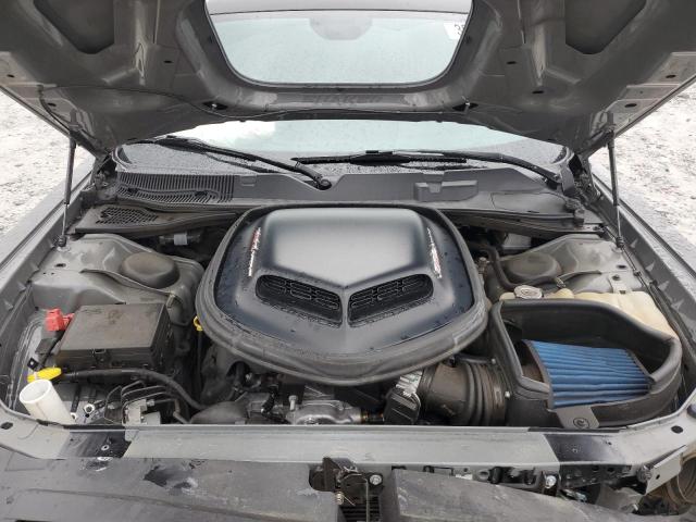 2C3CDZFJ3KH662437 - 2019 DODGE CHALLENGER R/T SCAT PACK GRAY photo 11