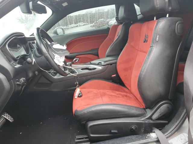 2C3CDZFJ3KH662437 - 2019 DODGE CHALLENGER R/T SCAT PACK GRAY photo 7