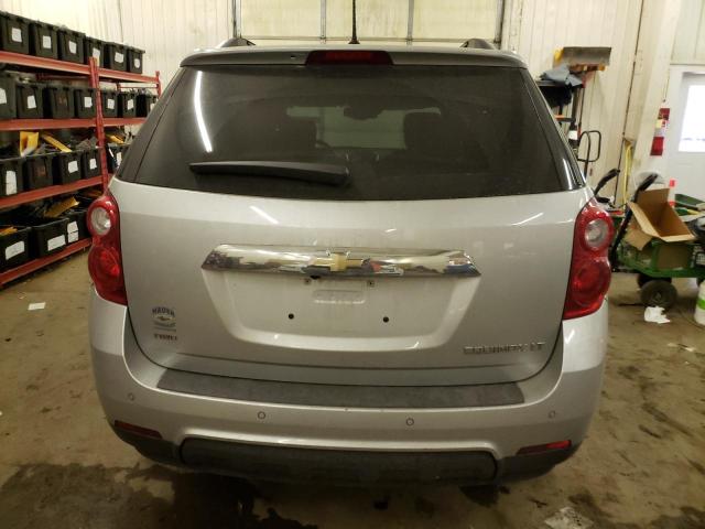 2GNFLNEK7D6282618 - 2013 CHEVROLET EQUINOX LT SILVER photo 6