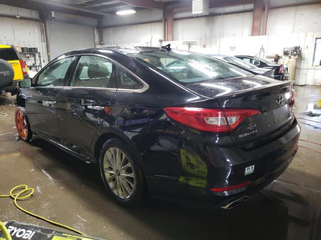 5NPE34AF8FH133866 - 2015 HYUNDAI SONATA SPORT BLACK photo 2