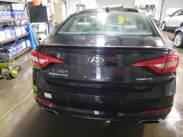 5NPE34AF8FH133866 - 2015 HYUNDAI SONATA SPORT BLACK photo 6