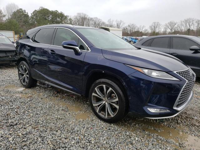 2T2HZMAA1NC224703 - 2022 LEXUS RX 350 BLUE photo 4