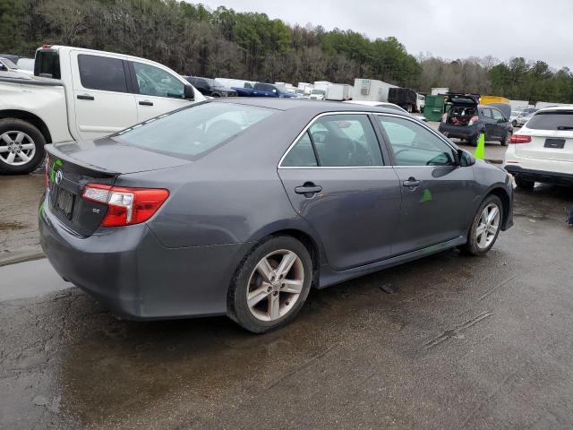 4T1BF1FKXCU099022 - 2012 TOYOTA CAMRY BASE GRAY photo 3