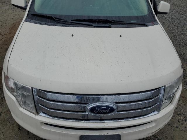 2FMDK48C28BA02890 - 2008 FORD EDGE SEL WHITE photo 12