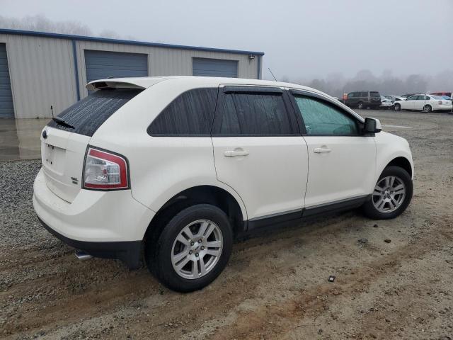 2FMDK48C28BA02890 - 2008 FORD EDGE SEL WHITE photo 3