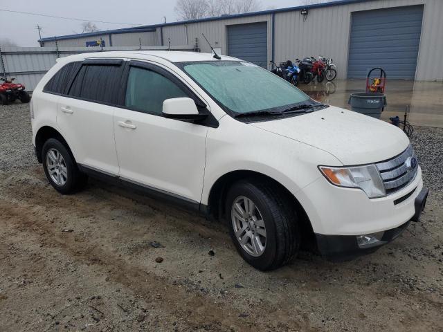 2FMDK48C28BA02890 - 2008 FORD EDGE SEL WHITE photo 4