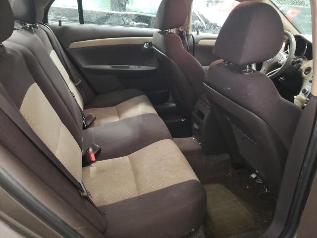 1G1ZC5EB8AF116401 - 2010 CHEVROLET MALIBU 1LT ნაცრისფერი ფოტო 10