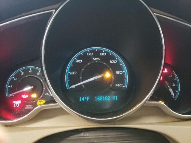 1G1ZC5EB8AF116401 - 2010 CHEVROLET MALIBU 1LT ნაცრისფერი ფოტო 9