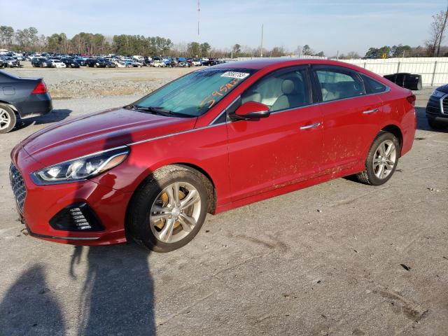 5NPE34AF3KH762879 - 2019 HYUNDAI SONATA LIMITED RED photo 1