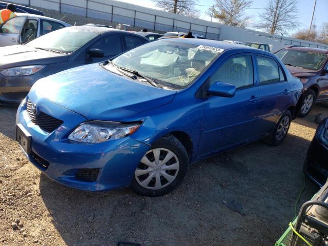 JTDBU4EEXAJ074451 - 2010 TOYOTA COROLLA BASE BLUE photo 1
