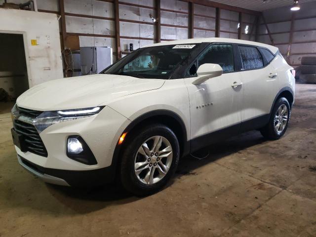 3GNKBHRS8MS565334 - 2021 CHEVROLET BLAZER 2LT WHITE photo 1