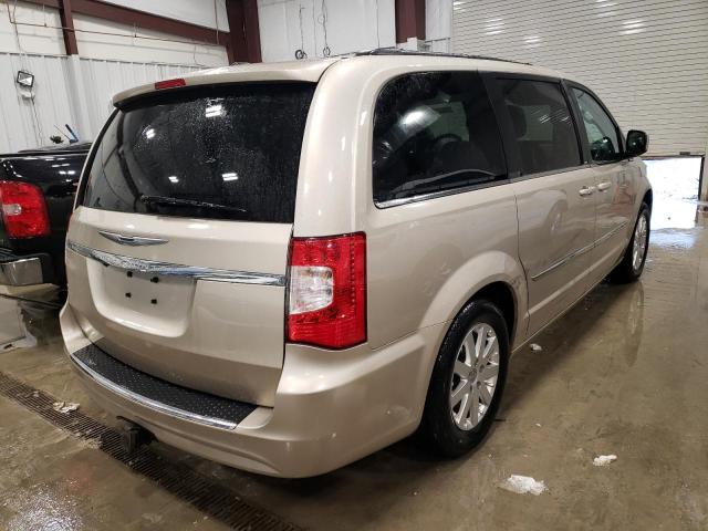 2C4RC1BG3DR621579 - 2013 CHRYSLER TOWN & COU TOURING ოქროსფერი ფოტო 3