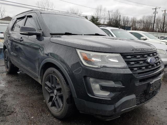 1FM5K8GT7GGC63758 - 2016 FORD EXPLORER SPORT BLACK photo 4