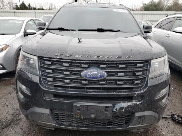 1FM5K8GT7GGC63758 - 2016 FORD EXPLORER SPORT BLACK photo 5