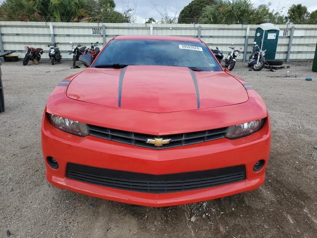 2G1FB1E35E9250112 - 2014 CHEVROLET CAMARO LT RED photo 5