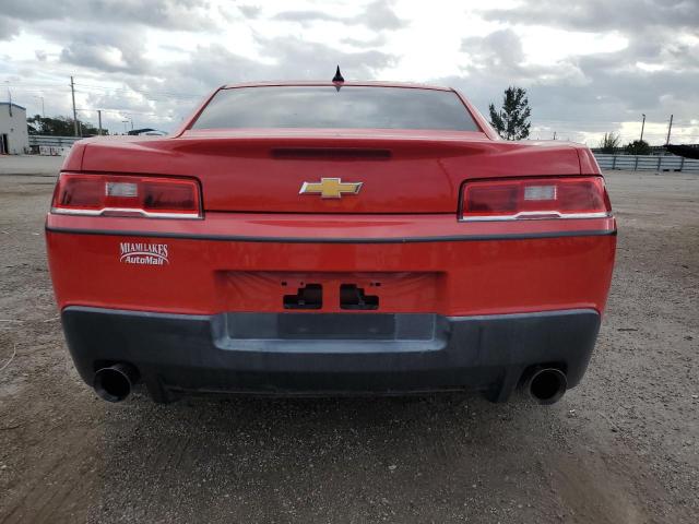 2G1FB1E35E9250112 - 2014 CHEVROLET CAMARO LT RED photo 6