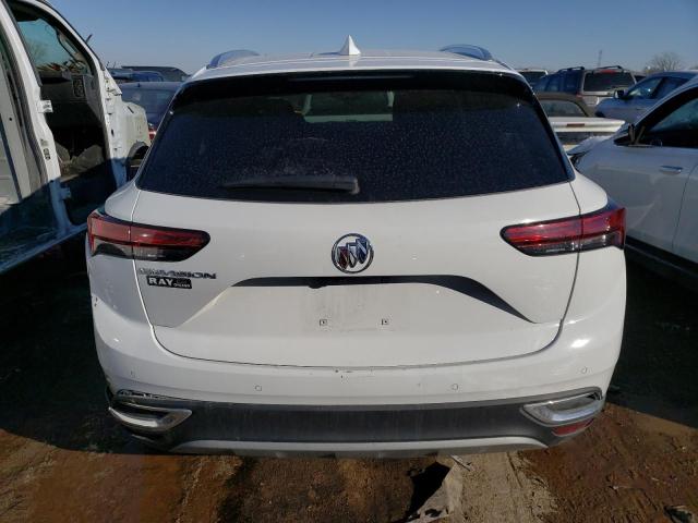 LRBAZLR47MD047878 - 2021 BUICK ENVISION PREFERRED WHITE photo 6