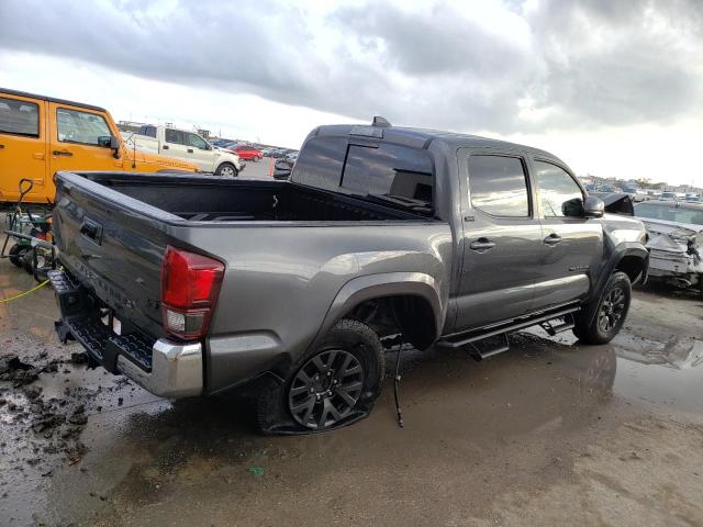 3TMAZ5CN0NM173844 - 2022 TOYOTA TACOMA DOUBLE CAB GRAY photo 3