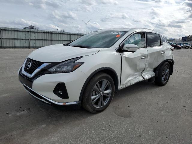 5N1AZ2MJ5KN166170 - 2019 NISSAN MURANO PLA S WHITE photo 1