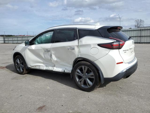 5N1AZ2MJ5KN166170 - 2019 NISSAN MURANO PLA S WHITE photo 2