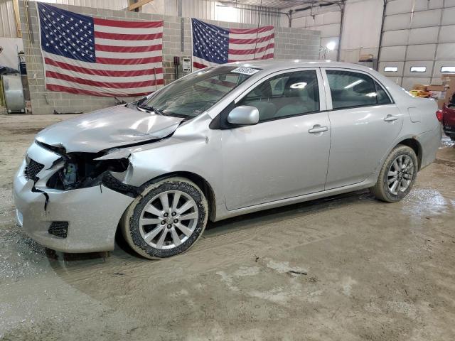 2T1BU40E49C010470 - 2009 TOYOTA COROLLA BASE SILVER photo 1