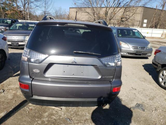 JA4JT3AW6BU009775 - 2011 MITSUBISHI OUTLANDER GRAY photo 6