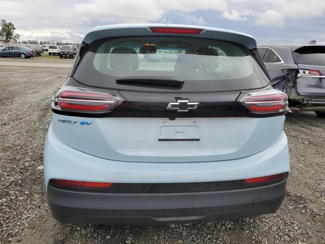 1G1FW6S08P4121444 - 2023 CHEVROLET BOLT EV 1LT BLUE photo 6