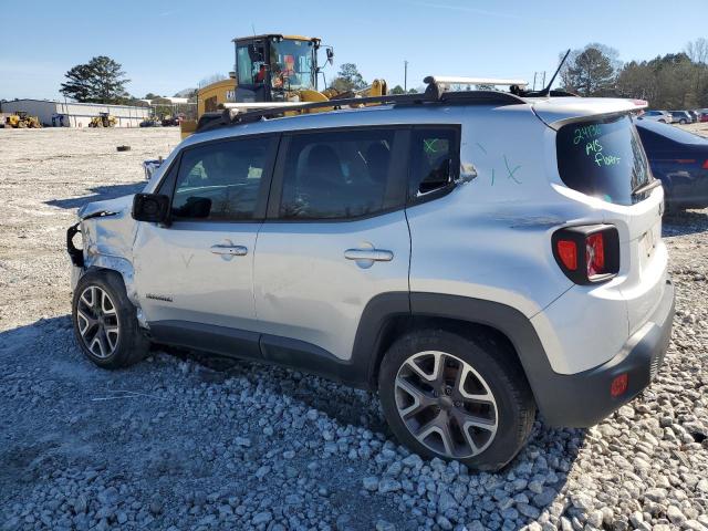 ZACCJABT8FPC41248 - 2015 JEEP RENEGADE LATITUDE SILVER photo 2