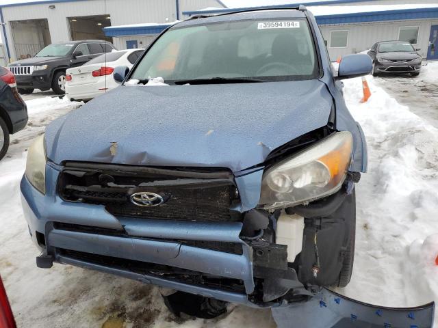 JTMZD32V675050887 - 2007 TOYOTA RAV4 SPORT BLUE photo 5