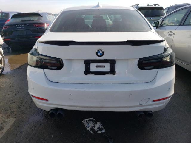 WBA3C1C57EK108402 - 2014 BMW 328 I SULEV WHITE photo 6