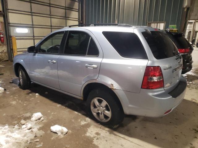 KNDJC735885783837 - 2008 KIA SORENTO EX BLUE photo 2