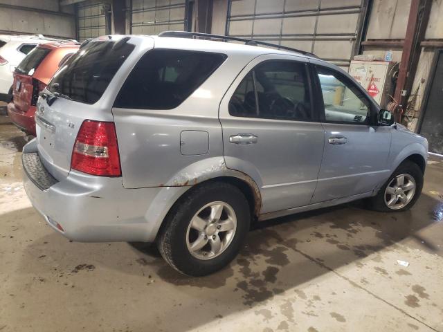 KNDJC735885783837 - 2008 KIA SORENTO EX BLUE photo 3