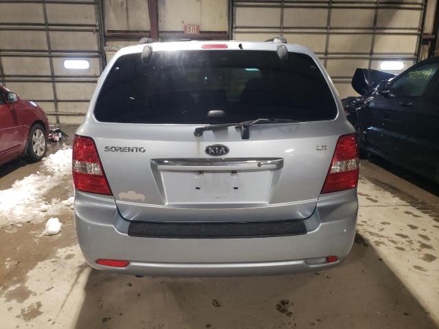 KNDJC735885783837 - 2008 KIA SORENTO EX BLUE photo 6