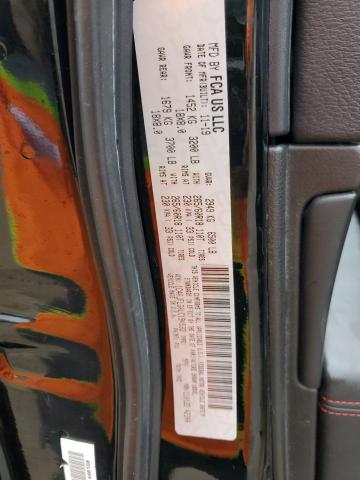 1C4RJFLG0LC194533 - 2020 JEEP GRAND CHER TRAILHAWK Սև լուսանկար 13