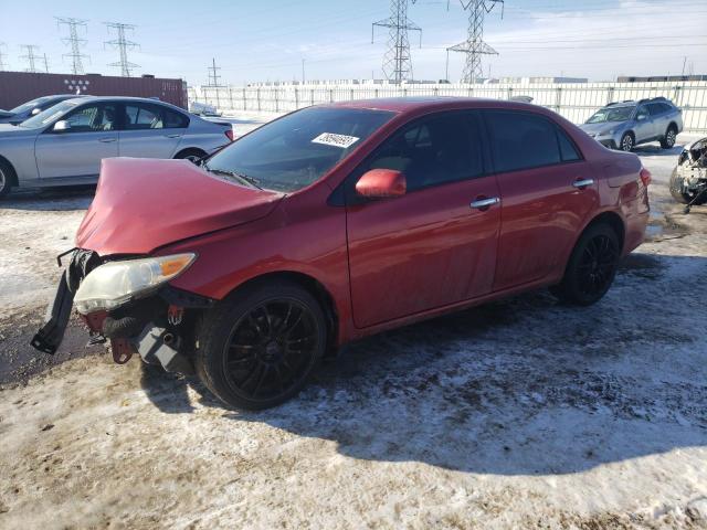 2T1BU4EEXBC609579 - 2011 TOYOTA COROLLA BASE RED photo 1