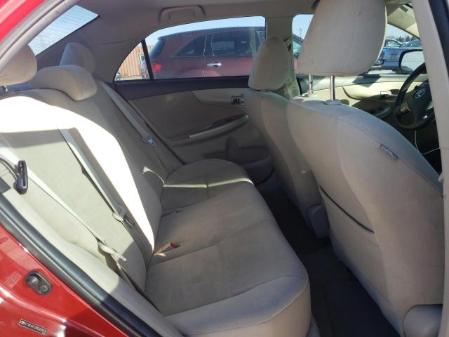 2T1BU4EEXBC609579 - 2011 TOYOTA COROLLA BASE RED photo 10