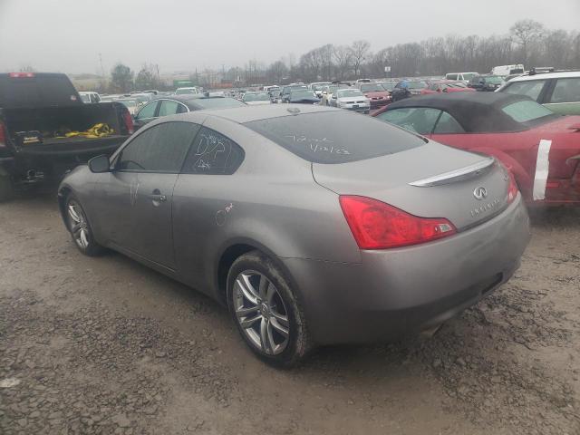 JNKCV64F09M650676 - 2009 INFINITI G37 GRAY photo 2